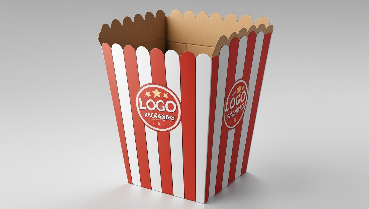 Cardboard Popcorn Boxes - Image 2